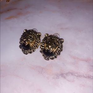 Lion Earrings